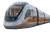 Futuristic Monorail Train Vinyl Car Decal Sticker – Waterproof & UV-Resistant 5.97333333333333