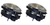 2x Premium Quality Headlight Assembly for Jeep Wrangler TJ | OE Replacement | Halogen Bulb | Clear Lens