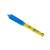 2x Bilstein Shock Absorber 24-253147 B6 4600; OE Replacement; Gas Charged; Limited Lifetime Warranty; Non Adjustable Valving; With Shock Boots; Yellow; Single