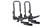 2x Rhino-Rack USA Kayak Carrier - Roof Rack Kit | Folding J-Cradle Style, Holds 4 Kayaks