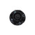 4x Coast To Coast Wheel Center Cap C10098RBK Fits Into OEM Wheel; Painted; Gloss Black; ABS Plastic; Set Of 2