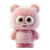 Cute Plush Bear V2 Vinyl Car Decal Sticker – Waterproof & UV-Resistant 3.4133333333333336"