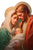 Holy Family Portrait V4 Vinyl Car Decal Sticker – Waterproof & UV-Resistant 4.4