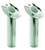 2x C.E. Smith Company Fishing Rod Holder | 30° Flush Mount | Holds Single Rod Butt | Polished 316L Stainless Steel