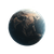 Floating Earth Globe Vinyl Car Decal Sticker – Waterproof & UV-Resistant 6.826666666666667"