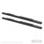 2x Upgrade Your Ride with Westin Automotive Premier Nerf Bars | 4 Inch Oval Straight | Black Powder Coated | Cradle Mounted Tubes