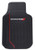 4x Dodge Logo Black Rubber Mats | Molded Quality | Trim-to-Fit | 2 Pieces