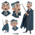 Wizard Character Design Vinyl Car Decal Sticker – Waterproof & UV-Resistant 3.4133333333333336"
