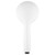 2x Hand Held Shower Head | Four Function Flow Setting | White | Lightweight Construction