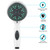 2x Hand Held Shower Head | Four Function Flow Setting | White | Lightweight Construction