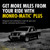 2x Monroe Monro-Matic Plus Shock Absorber | Nitrogen Gas Charged for Improved Ride & Handling