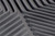4x Dee Zee All Weather Front Floor Mats | Thick Rubber, Dee Zee Logo, Cleated Back | 28x19 Inches