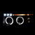 2x Highly Recommended | Dual Halo Projector Headlights Dodge Ram 1994-2010