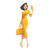 Stylish Woman Selfie Vinyl Car Decal Sticker – Waterproof & UV-Resistant 6.826666666666667"