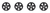 4x Upgrade Your Chevrolet Malibu Wheels | Gloss Black 16 Inch Wheel Skins | Set Of 4 ABS Plastic Skin Covers