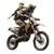 Ukrainian Soldier Motocross Vinyl Car Decal Sticker – Waterproof & UV-Resistant 6.826666666666667"
