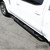 2x Westin Automotive Platinum Nerf Bar | 4 Inch Oval | Black Steel | Mount Kit Included