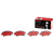 4x Enhance Your Braking Performance with Brembo Ceramic Brake Pads | Compatible with Honda CR-Z, Fit