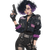Gothic Anime Gunslinger Vinyl Car Decal Sticker – Waterproof & UV-Resistant 3.4133333333333336"