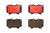 4x Premium Ceramic Brake Pads Set of 4 | Brembo | 2000-2003 Toyota Tundra, Sequoia