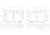 4x Premium Ceramic Brake Pads Set of 4 | Brembo | 2000-2003 Toyota Tundra, Sequoia