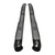 2x Upgrade Your Ford Explorer | Westin PRO TRAXX Nerf Bar | 4 Inch Oval, Black Textured, Bolt-On, No Drilling Needed