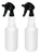 2x Chemical Resistant Heavy Duty 32oz Spray Bottle | Adjustable Nozzle, Finger Fatigue Relief
