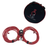 4x Thor's Lightning Rapid 4-Tire Air System | Inflate/Deflate 4 Tires Simultaneously | Candy Red Thor's Hammer Manifold | Digital Pressure Gauge | Compact Carry Bag