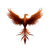 Majestic Phoenix Logo Vinyl Car Decal Sticker – Waterproof & UV-Resistant 6.826666666666667"