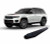 2x Revamp Your Jeep Grand Cherokee L with Black Horse Offroad Running Boards | Black Aluminum/Black Rubber Trim, Frame Mounted, Sturdy 5 Inch Stepping Area