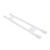 2x Camco RV Refrigerator Content Brace | Spring Loaded Bar Extends 16-28 Inches | Keep Items in Place, Made in USA