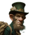 Leprechaun Digital Drawing Vinyl Car Decal Sticker – Waterproof & UV-Resistant 3.4133333333333336"