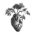 Fantasy Heart Roots Vinyl Car Decal Sticker – Waterproof & UV-Resistant 3.4133333333333336"