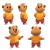Cute Cartoon Bear V18 Vinyl Car Decal Sticker – Waterproof & UV-Resistant 3.4133333333333336"