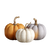 Three Pumpkins Isolated Vinyl Car Decal Sticker – Waterproof & UV-Resistant 6.826666666666667"