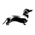 Etched Dachshund Shape Vinyl Car Decal Sticker – Waterproof & UV-Resistant 3.4133333333333336"