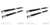 2x Westin R7 Series Nerf Bar | 6 inch Oval Straight | Polished Stainless Steel | With Step Pads | Rocker Panel Mount