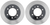 2x Premium Black Fusion Coated Brake Rotor | Raybestos Brakes | 2006-2010 Hummer H3, H3T