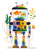 Bionic Fish Tank Robot Vinyl Car Decal Sticker – Waterproof & UV-Resistant 4.1066666666666665"