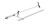 2x Holman Ladder Rack Drop Down| For Clamp And Lock System | Angled Tubes for Easy Loading