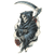 Grim Reaper Tattoo V41 Vinyl Car Decal Sticker – Waterproof & UV-Resistant 3.4133333333333336"