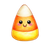 Candy Corn Character V3 Vinyl Car Decal Sticker – Waterproof & UV-Resistant 3.4133333333333336"