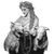 Persephone With Cerberus Vinyl Car Decal Sticker – Waterproof & UV-Resistant 3.4133333333333336"
