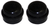2x Restore Brake Performance | Black Steel Screw Cap | OE Replacement