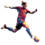 Dynamic Soccer Kick V5 Vinyl Car Decal Sticker – Waterproof & UV-Resistant 3.4133333333333336"