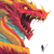 Dragon-Snake Monster V2 Vinyl Car Decal Sticker – Waterproof & UV-Resistant 3.4133333333333336"