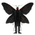 Mothman Cryptid V2 Vinyl Car Decal Sticker – Waterproof & UV-Resistant 3.4133333333333336"
