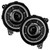 2x Enhance Your Jeep's Look | Oracle Lighting Headlight Assembly for Jeep Gladiator JT, Wrangler JL | LED Projector Beam with White Halo