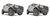 2x 2021-2024 Ford Bronco Fab Fours Vengeance Bumper | High and Tight Design, Increased Airflow, Greater Tire Clearance