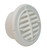 Valterra Round Heating/Cooling Register | For 4 Inch Vent Hole | Easy Cleaning | White